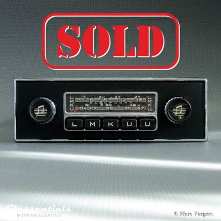 Blaupunkt Frankfurt X 1966 VERY RARE Vintage Original High-End Classic Car Auto Radio for British Cars of the 1960s Jaguar E-type S2, MG MGB Classentials motoring essentials classic car oldtimer autoradio accessory accessories