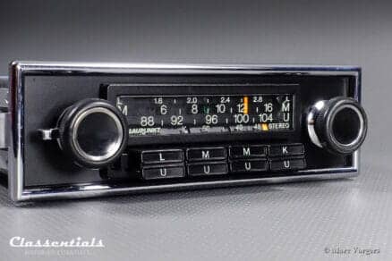 Blaupunkt Frankfurt STEREO 1975 HIGH-END Vintage Original Classic Car Auto Radio for Exclusive Luxury Cars 1972 - 1978, Including Classentials Deluxe Stereo Bluetooth Module!