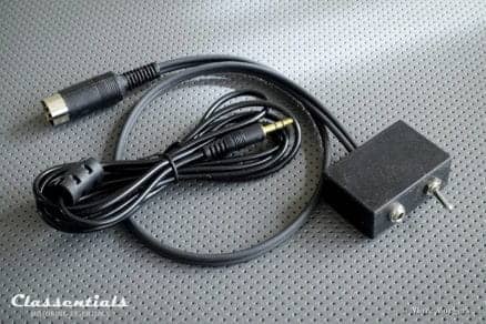 Classentials Deluxe Vintage Stereo Radio Smartphone / MP3 Connection Kit (7-Pin DIN) with 3.5 mm Jack Plug to Phone) - Image 2