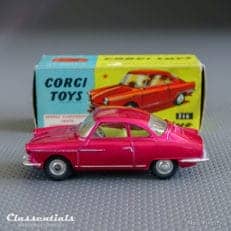 corgi toys nsu sport prinz 316 vintage die cast collectors model