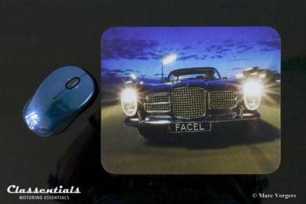 Motor Action Artwork - Premium Mouse Mat - Facel Vega Facel 2 - Image 2