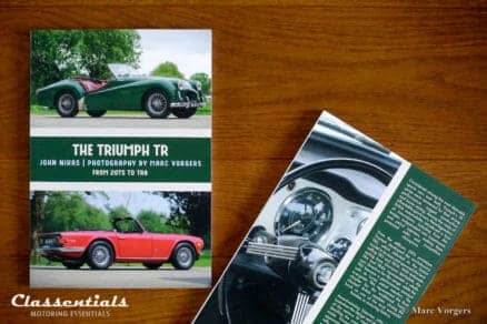 the triumph tr book by john nikas and photographer marc vorgers TR2 TR3 TR4 TR5 TR6 TR250