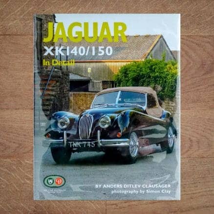 Jaguar XK140 / 150 In Detail by Anders Ditlev Clausager / Simon clay 2011 - Classentials book store, boekwinkel, buchladen, sales, verkauf, verkoop