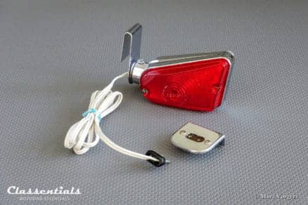 Rare Vintage Original SEDAN Park-Lite 'The Continental' with Dashboard Mains Socket oldtimer classic car automobile auto parking lamp chrome classentials motoring essentials accessory NOS new old stock