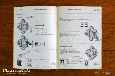 Alfa Romeo Giulia 1300 TI Sprint GT Veloce GTC Super Spider 1600 instructions freins a disque disk brakes owners manual supplement conduite et entretien march 1967 vintage original