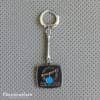 Very Rare Vintage Original 1960s Blaupunkt Metal Chrome Key Ring classentials motoring essentials web shop porte cle cles sleutelhanger schlusselhanger porte chiavi chiave