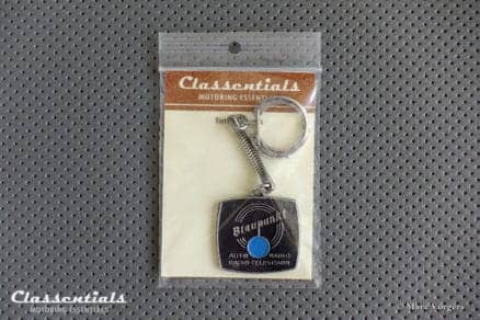 Very Rare Vintage Original 1960s Blaupunkt Metal Chrome Key Ring classentials motoring essentials web shop porte cle cles sleutelhanger schlusselhanger porte chiavi chiave