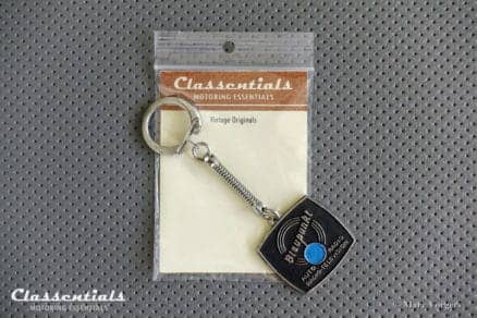 Very Rare Vintage Original 1960s Blaupunkt Metal Chrome Key Ring classentials motoring essentials web shop porte cle cles sleutelhanger schlusselhanger porte chiavi chiave