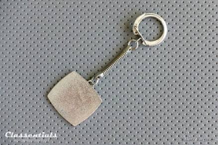 Very Rare Vintage Original 1960s Blaupunkt Metal Chrome Key Ring classentials motoring essentials web shop porte cle cles sleutelhanger schlusselhanger porte chiavi chiave