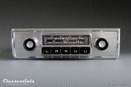 Blaupunkt Frankfurt W X Y 1965 1966 1967 Vintage Original High-End Classic Car Auto Radio for 1960s Cars face-plate blende classentials motoring essentials