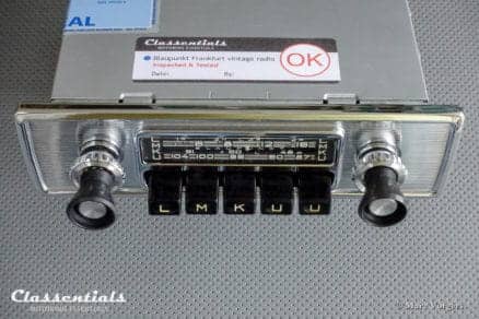 Blaupunkt Frankfurt X 1966 VERY RARE Vintage Original High-End Classic Car Auto Radio for 1960s BMW 'Neue Klasse' (Coupe) and Other Cars C CS classentials motoring essentials accessory accessories