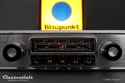 Blaupunkt Frankfurt X 1966 VERY RARE Vintage Original High-End Classic Car Auto Radio for 1960s BMW 'Neue Klasse' (Coupe) and Other Cars C CS classentials motoring essentials accessory accessories