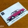 1969 - 1975 VOLVO 164 Owner's Manual TP 1054/1, 1973 English edition classentials vintage original motoring essentials handbook handleiding handbuch