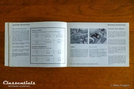 1969 - 1975 VOLVO 164 Owner's Manual TP 1054/1, 1973 English edition classentials vintage original motoring essentials handbook handleiding handbuch