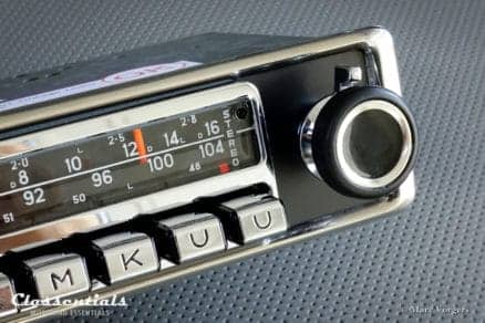 ULTRA RARE Blaupunkt Bluespot Frankfurt STEREO 1972 Vintage Original High-End Classic Car Auto Radio for Alfa Romeo, BMW, Ferrari, Lancia, Maserati, Mercedes, Peugeot, Porsche, Volvo 1968 1969 1970 1971 1973 1974 classentials oldtimer motoring essentials accessory accessories