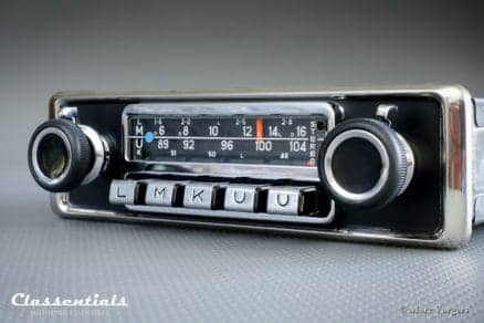 ULTRA RARE Blaupunkt Bluespot Frankfurt STEREO 1972 Vintage Original High-End Classic Car Auto Radio for Alfa Romeo, BMW, Ferrari, Lancia, Maserati, Mercedes, Peugeot, Porsche, Volvo 1968 1969 1970 1971 1973 1974 classentials oldtimer motoring essentials accessory accessories