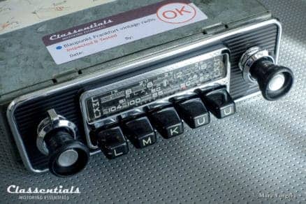 Blaupunkt Frankfurt S 1968 RARE Exclusive High-End Vintage Classic Car Auto Radio for Volkswagen T1 samba Bus, BMW, Alfa Romeo giulietta, giulia, Austin Healey, Jaguar E-type, Other Cars 1960 – 1970 classentials motoring essentials oldtimer accessory accessories