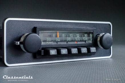 Blaupunkt Münster STEREO 1975 RARE Vintage Classic Car Auto Radio. 1970 - 1980, 1-DIN Mount oldtimer autoradio classentials motoring essentials MP3