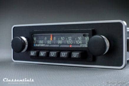 Blaupunkt Münster STEREO 1975 RARE Vintage Classic Car Auto Radio. 1970 - 1980, 1-DIN Mount oldtimer autoradio classentials motoring essentials MP3