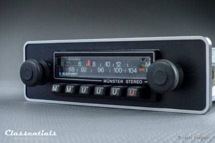 Blaupunkt Münster STEREO Super Arimat 1978 RARE Vintage Classic Car Auto Radio. 1975 - 1982, 1-DIN Mount oldtimer autoradio classentials motoring essentials MP3