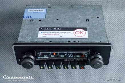 Blaupunkt Münster STEREO Super Arimat 1978 RARE Vintage Classic Car Auto Radio. 1975 - 1982, 1-DIN Mount oldtimer autoradio classentials motoring essentials MP3