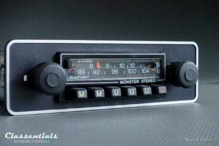 Blaupunkt Münster STEREO Super Arimat 1978 RARE Vintage Classic Car Auto Radio. 1975 - 1982, 1-DIN Mount oldtimer autoradio classentials motoring essentials MP3