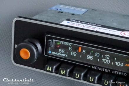 Blaupunkt Münster STEREO Super Arimat 1978 RARE Vintage Classic Car Auto Radio. 1975 - 1982, 1-DIN Mount oldtimer autoradio classentials motoring essentials MP3