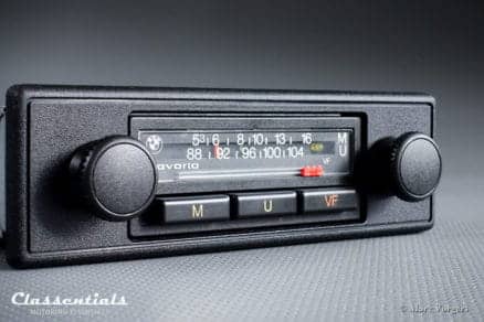 Blaupunkt BMW Bavaria 1980 Vintage Youngtimer Auto Radio BMW 5-series E12, 3-series E21, 6-series E24 classic car autoradio oldtimer classentials motoring essentials accessory accessories