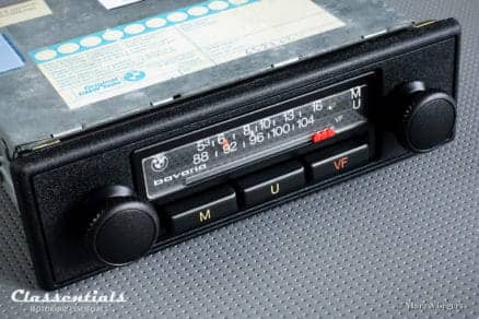 Blaupunkt BMW Bavaria 1980 Vintage Youngtimer Auto Radio BMW 5-series E12, 3-series E21, 6-series E24 classic car autoradio oldtimer classentials motoring essentials accessory accessories