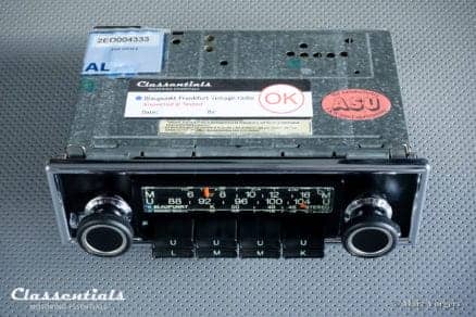 Blaupunkt Frankfurt STEREO 1975 RARE HIGH-END Vintage Original Classic Car Auto Radio for Alfa Romeo, Audi, BMW, Mercedes, Ferrari, Jaguar autoradio classic car oldtimer classentials motoring essentials accessory accessories