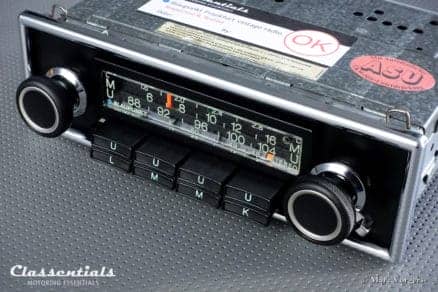 Blaupunkt Frankfurt STEREO 1975 RARE HIGH-END Vintage Original Classic Car Auto Radio for Alfa Romeo, Audi, BMW, Mercedes, Ferrari, Jaguar autoradio classic car oldtimer classentials motoring essentials accessory accessories