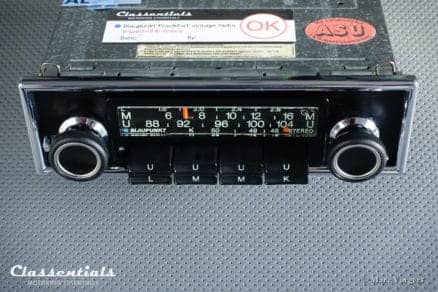 Blaupunkt Frankfurt STEREO 1975 RARE HIGH-END Vintage Original Classic Car Auto Radio for Alfa Romeo, Audi, BMW, Mercedes, Ferrari, Jaguar autoradio classic car oldtimer classentials motoring essentials accessory accessories