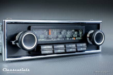 Blaupunkt Frankfurt STEREO 1975 RARE HIGH-END Vintage Original Classic Car Auto Radio for Alfa Romeo, Audi, BMW, Mercedes, Ferrari, Jaguar autoradio classic car oldtimer classentials motoring essentials accessory accessories