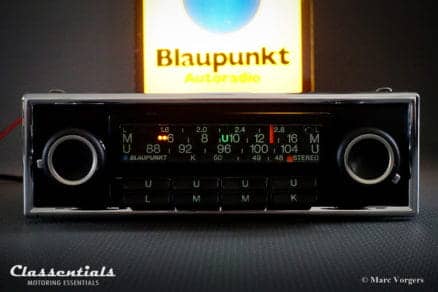 Blaupunkt Frankfurt STEREO 1975 RARE HIGH-END Vintage Original Classic Car Auto Radio for Alfa Romeo, Audi, BMW, Mercedes, Ferrari, Jaguar autoradio classic car oldtimer classentials motoring essentials accessory accessories