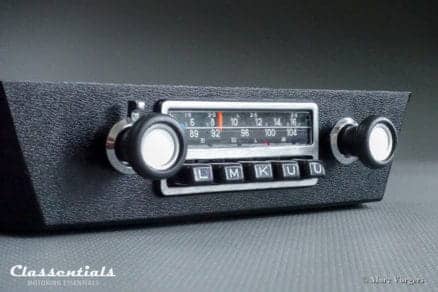 Blaupunkt Frankfurt 1971 Vintage Original High-End Classic Car Auto Radio for BMW E12 5-Series 5er reihe model MP3 Ready classic car oldtimer autoradio classentials motoring essentials accessory accessories