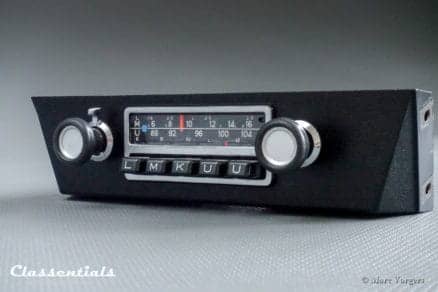 Blaupunkt Frankfurt 1971 Vintage Original High-End Classic Car Auto Radio for BMW E12 5-Series 5er reihe model MP3 Ready classic car oldtimer autoradio classentials motoring essentials accessory accessories