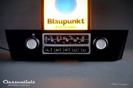 Blaupunkt Frankfurt 1971 Vintage Original High-End Classic Car Auto Radio for BMW E12 5-Series 5er reihe model MP3 Ready classic car oldtimer autoradio classentials motoring essentials accessory accessories