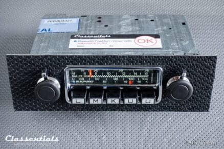 Blaupunkt Frankfurt STEREO RALLYE 20W 1972 ULTRA RARE Vintage Original Top-End Classic Car Auto Radio for Porsche 911 / 912 F-Series Models - MP3 Ready autoradio classentials motoring essentials classic car oldtimer accessories accessory