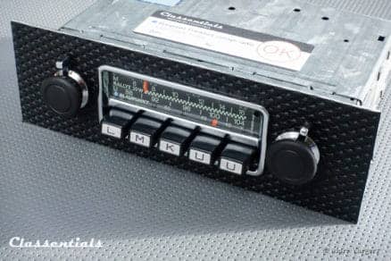 Blaupunkt Frankfurt STEREO RALLYE 20W 1972 ULTRA RARE Vintage Original Top-End Classic Car Auto Radio for Porsche 911 / 912 F-Series Models - MP3 Ready autoradio classentials motoring essentials classic car oldtimer accessories accessory