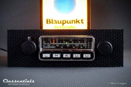 Blaupunkt Frankfurt STEREO RALLYE 20W 1972 ULTRA RARE Vintage Original Top-End Classic Car Auto Radio for Porsche 911 / 912 F-Series Models - MP3 Ready autoradio classentials motoring essentials classic car oldtimer accessories accessory