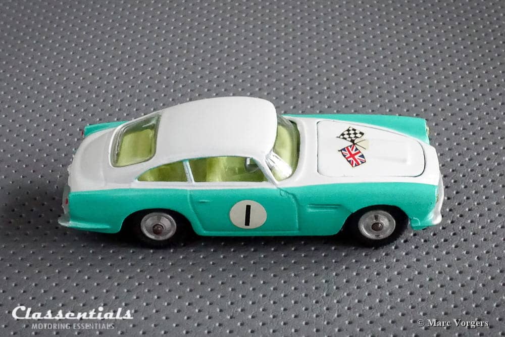 Very Rare 1960s Corgi Toys Aston Martin Db4 Competition