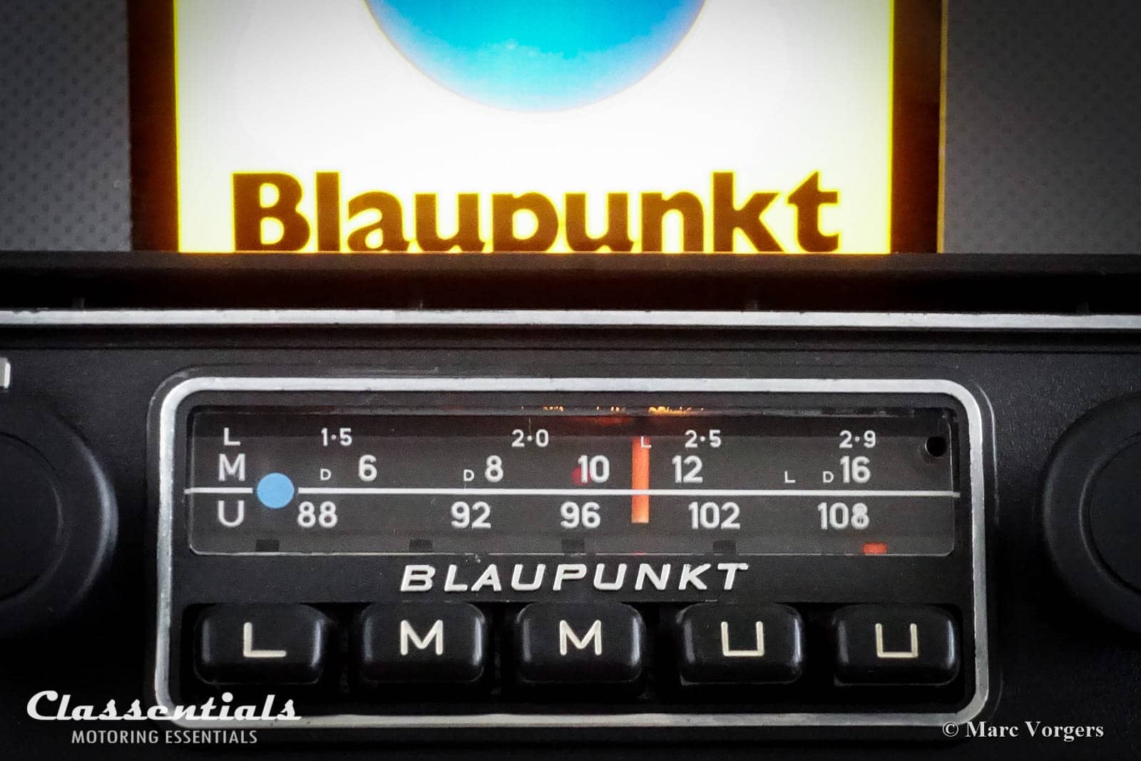 Sold To Austria Blaupunkt Dusseldorf 1972 Vintage Original