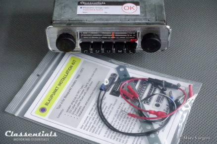 Blaupunkt Mannheim L 1972 VW Volkswagen Beetle Kafer Kever Coccinelle metal dashboard Vintage Original Classic Car Auto Radio 1968 - 1973. MP3 and Bluetooth Ready autoradio, oldtimer, classentials, motoring, essentials, auto, classic, car, accessory, accessories