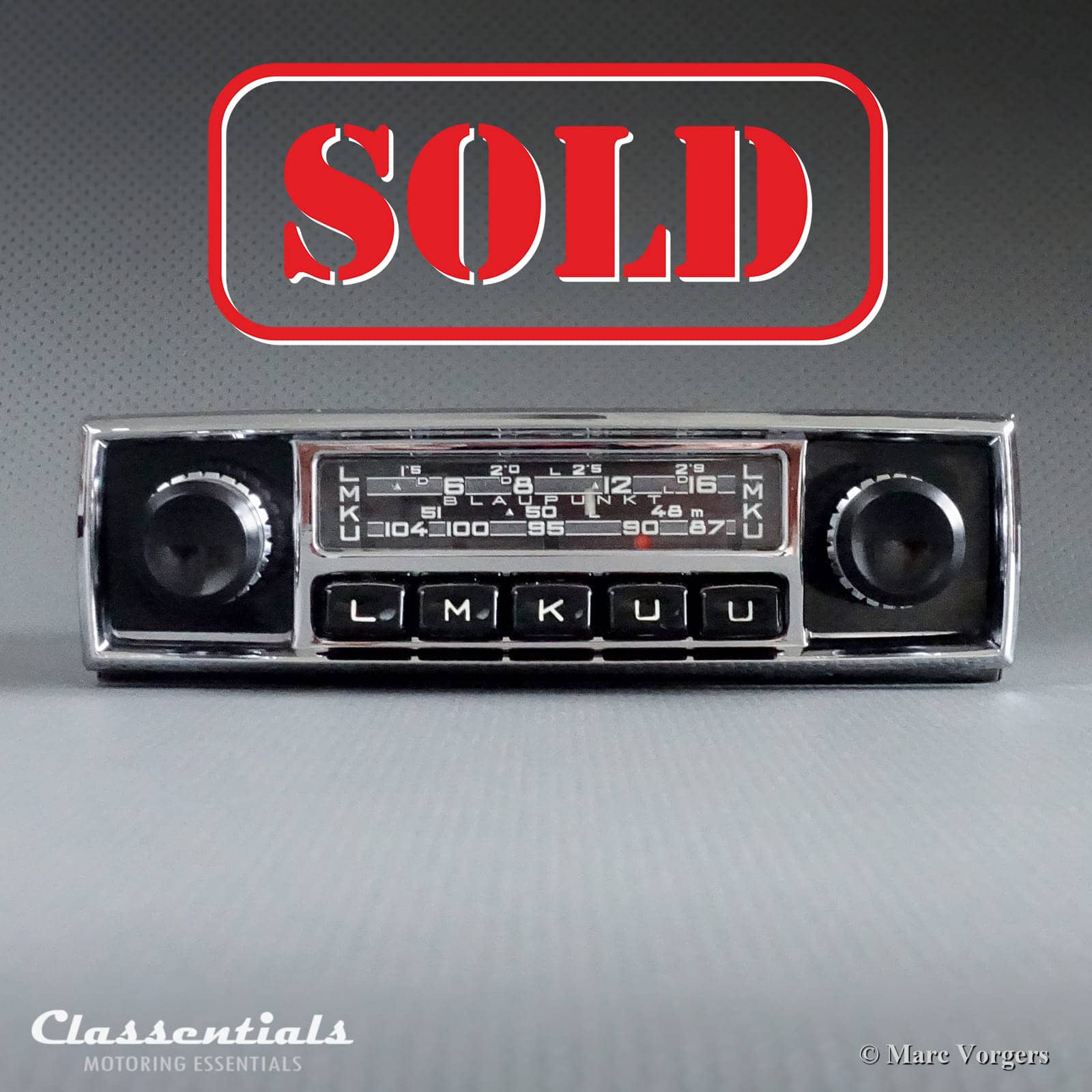 Sold To Sweden Blaupunkt Frankfurt Y 1967 Very Rare