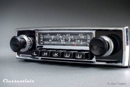 Blaupunkt Frankfurt Y 1967 VERY RARE Vintage Original High-End Classic Car Auto Radio for Aston Martin DB4 DB5, Jaguar Mk II Alfa Romeo Giulietta Mercedes 180 190 SL MP3 and Bluetooth Ready autoradio, oldtimer, classentials, motoring, essentials, auto, classic, car, accessory, accessories