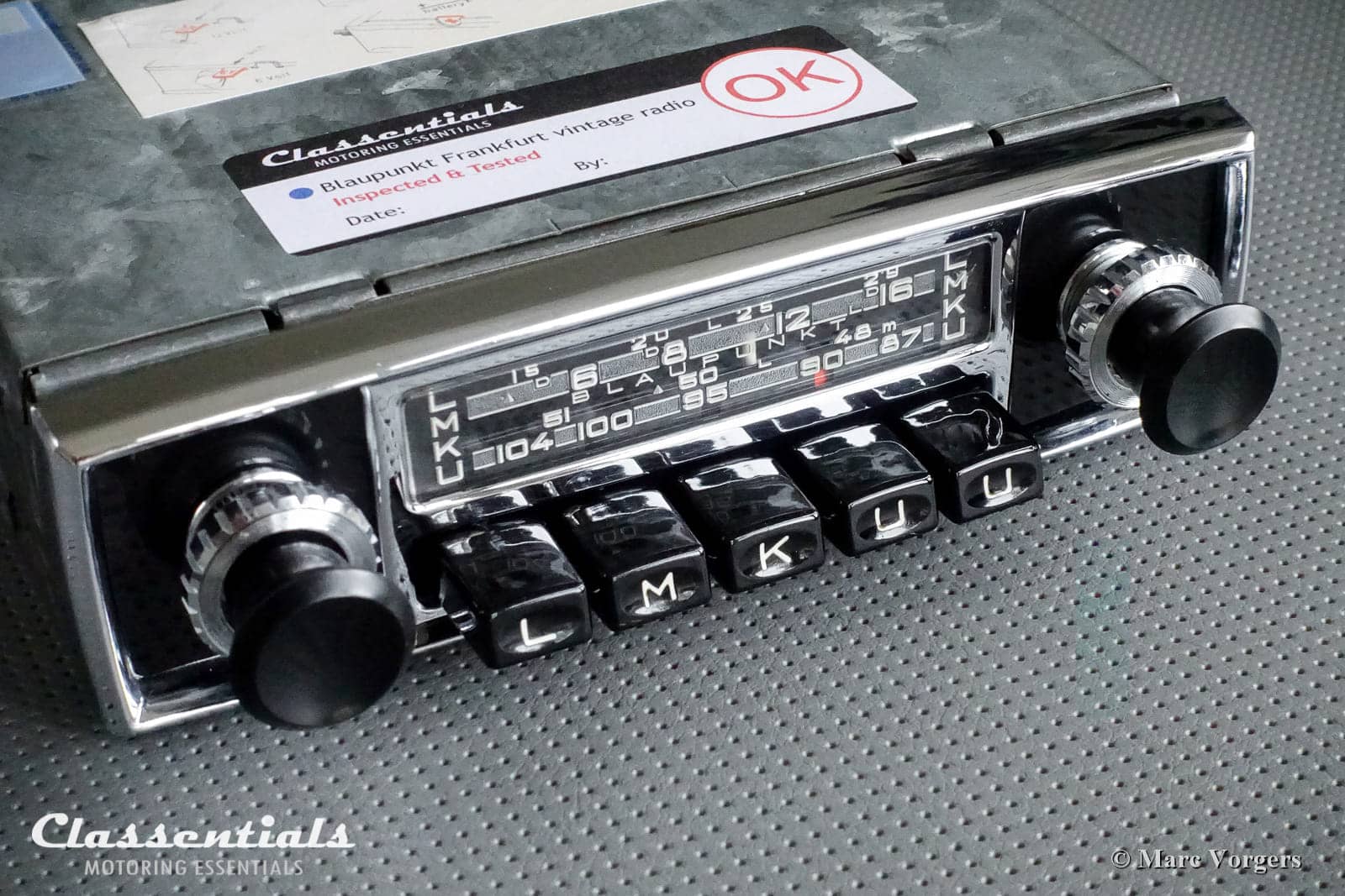 Sold To Sweden Blaupunkt Frankfurt Y 1967 Very Rare