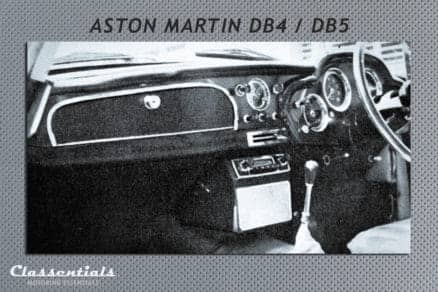 Blaupunkt Frankfurt Y classic car auto radio vintage autoradio 1967 Aston Martin DB4 DB5