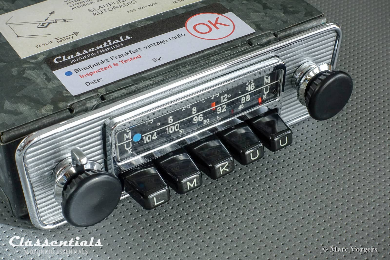 SOLD to the United States: Blaupunkt Frankfurt 1970 Vintage Original  High-End Classic Car Auto Radio for Alfa Romeo, Austin Healey, Fiat,  Jaguar, Lancia, Saab , Triumph, and Others 1965 - 1974 MP3