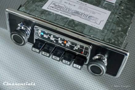 Blaupunkt Frankfurt STEREO 1971 ULTRA RARE Vintage Original TOP-END Classic Car Auto Radio for Alfa Romeo, Aston Martin, BMW, Ferrari, Jaguar, Mercedes, Lancia, Maserati 1964 - 1974, MP3 Bluetooth oldtimer autoradio classentials motoring essentials