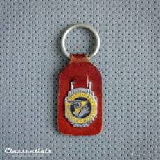 Vintage Original 1950s - 1960s 'Golden' PEUGEOT Key Ring - Spare Key -  Number RE91XR - MINT - RARE Collectors Item - Classentials